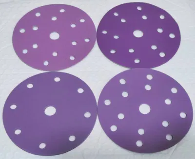 150mm Purple Ceramic Sanding Disc for Car Body