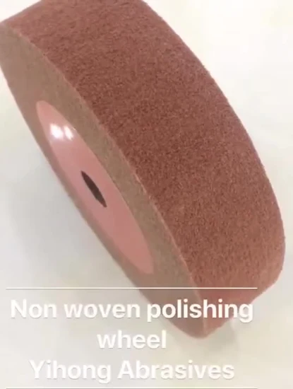 60# Non Woven Polishing Wheel with Wholesale Price for Metal Stainless Steel Polishing